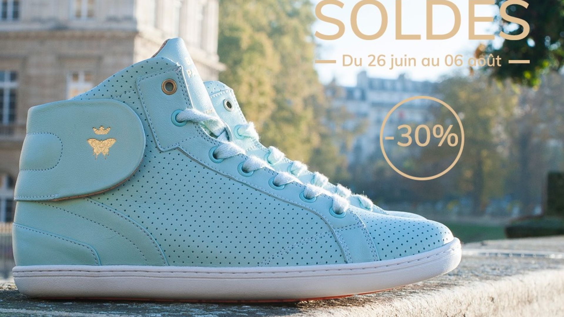 Baron papilon made in france sneakers basket