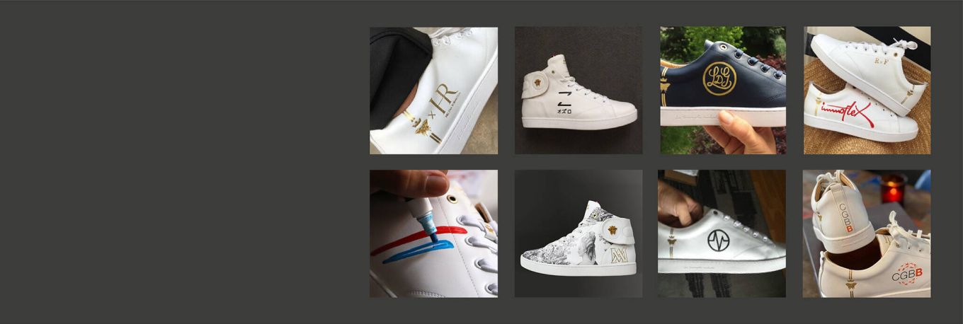 Personnalisation de basket et sneakers sur mesure