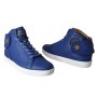 Sneaker Baron Papillon - Mid Royal Bleue